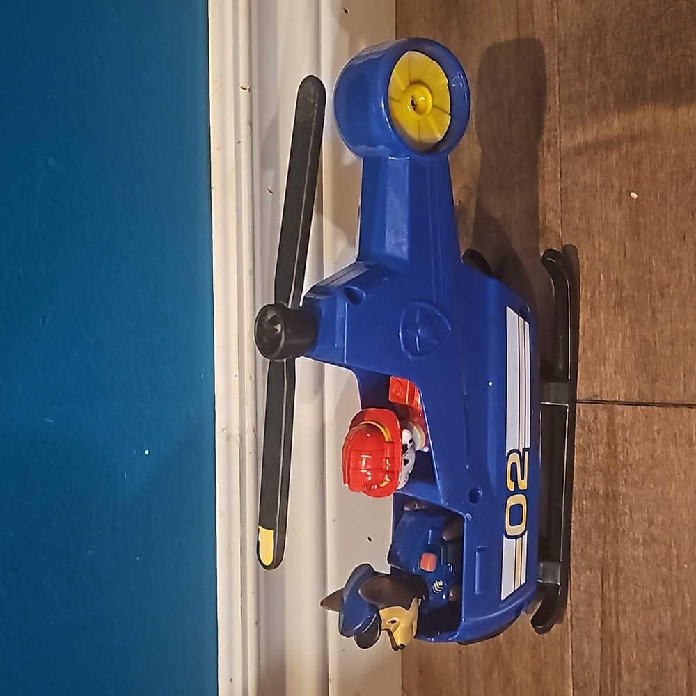 Paw Patrol Blue Helicopter Toy